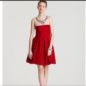BCBG Max Azaria Marina dress in Rio red